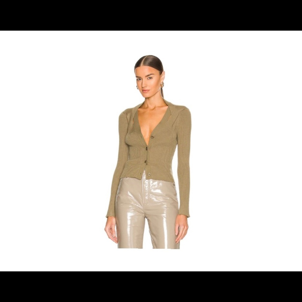Jonathan Simkhai Claire Halter Cardigan